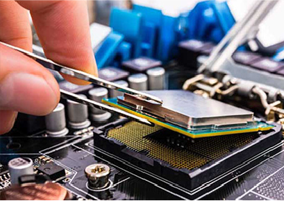 Main-board chip repair