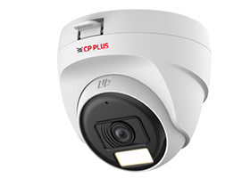 CP PLUS 2.4MP Dual Light Dome Camera (CP-URC-DC24PL3C-L-V2)