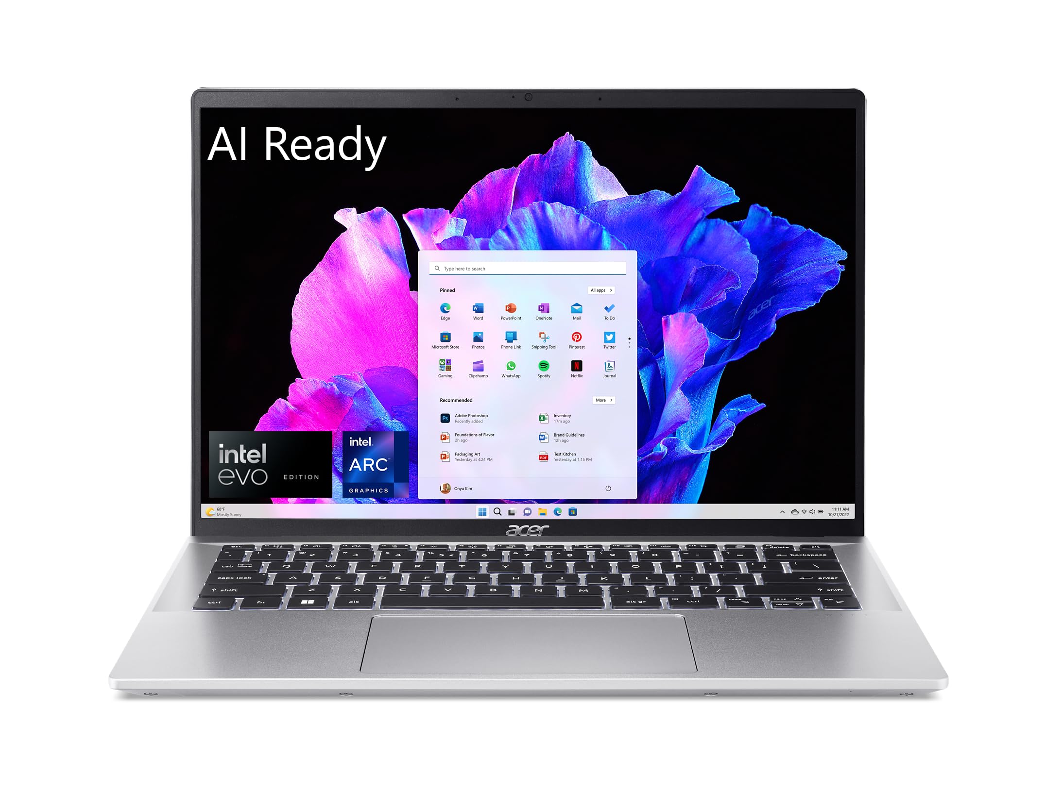 Acer Swift Go 14 OLED Intel Core Ultra 5 AI Laptop