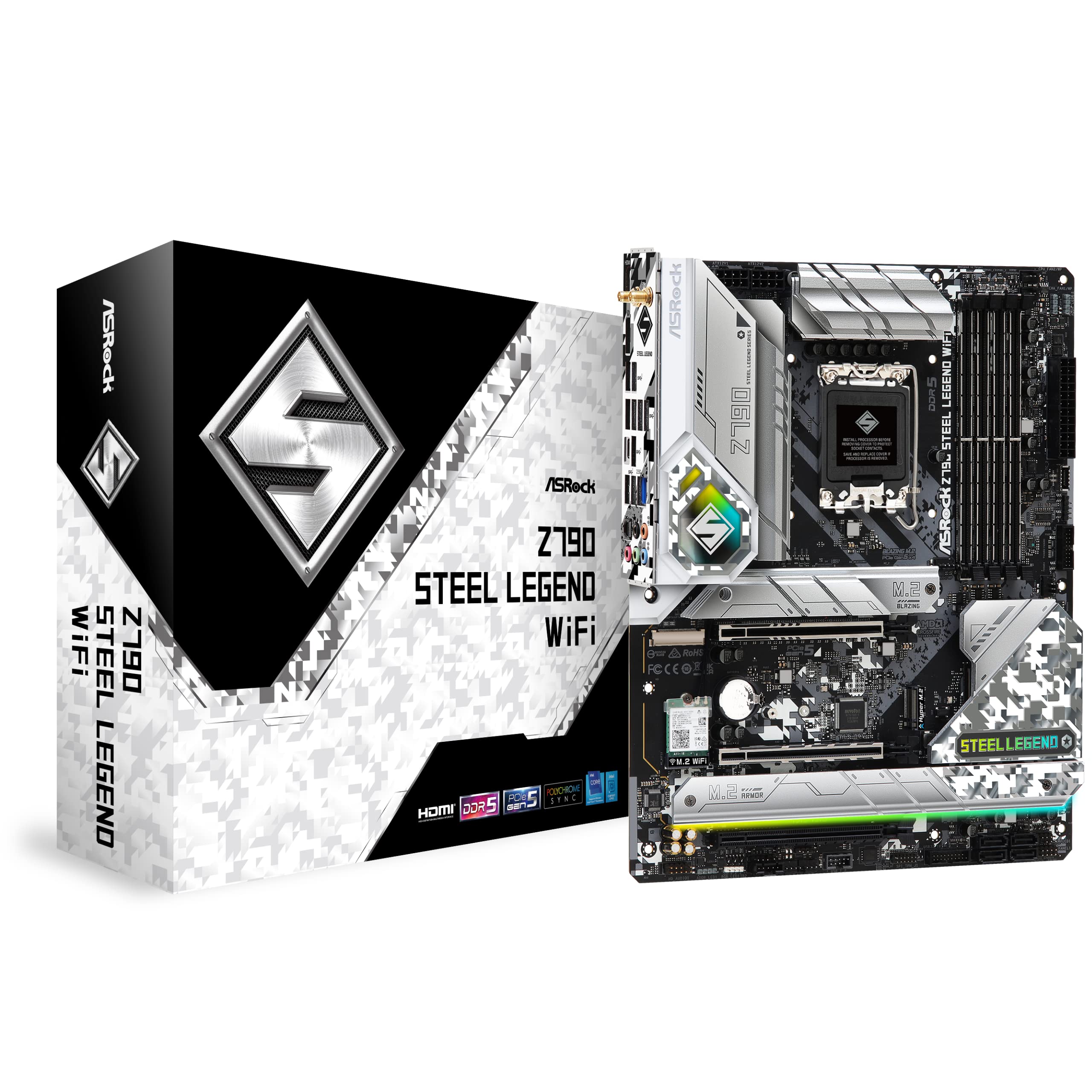 ASRock Z790 Steel Legend WiFi Motherboard