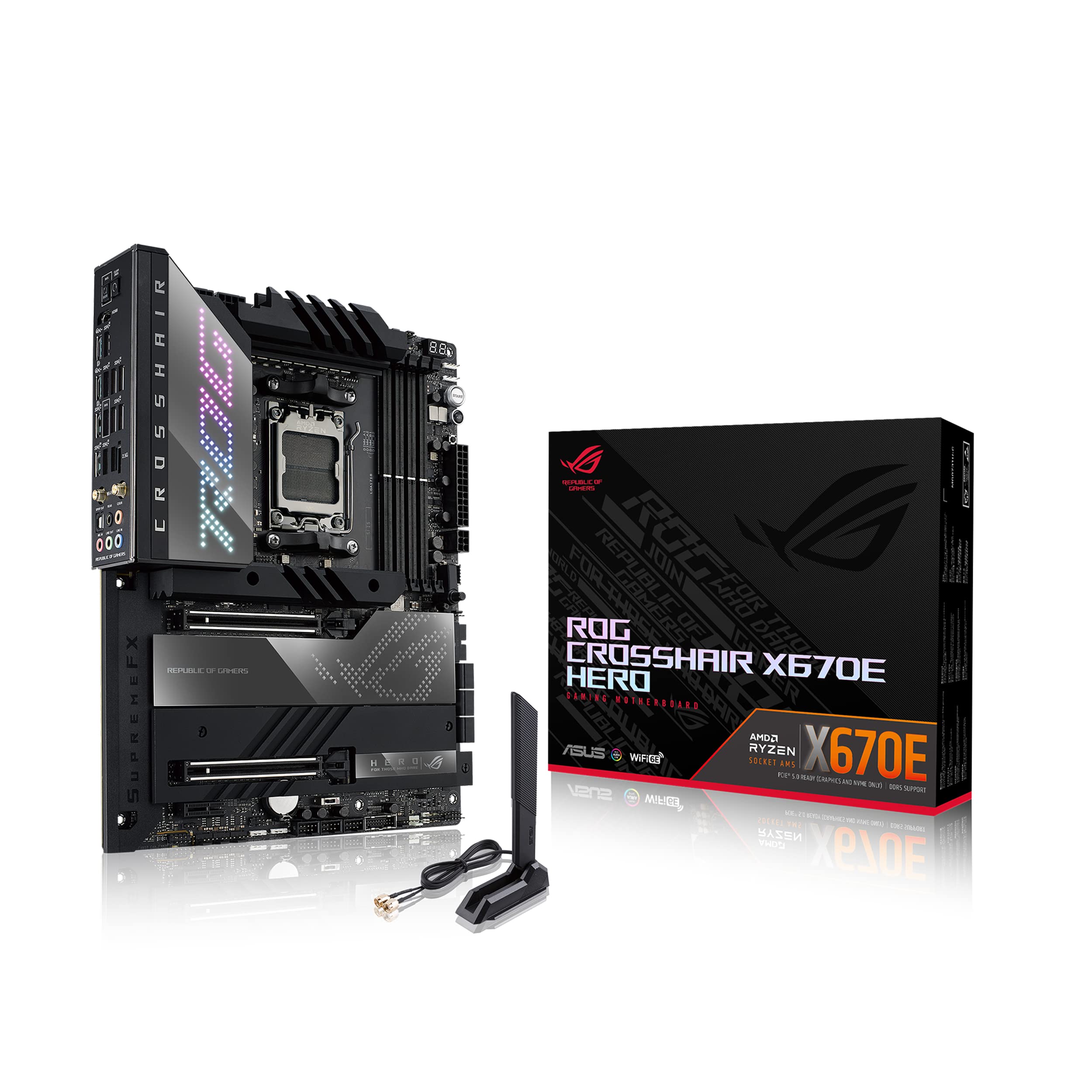 ASUS ROG Crosshair X670E Hero Gaming Motherboard