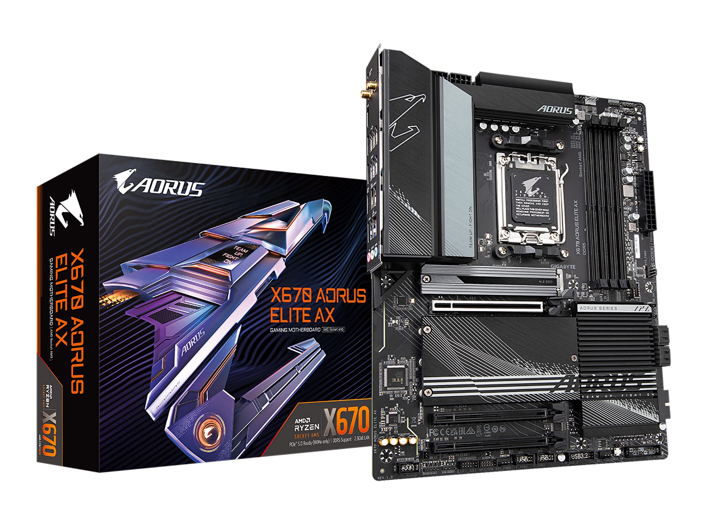 Gigabyte X670 AORUS ELITE AX Motherboard