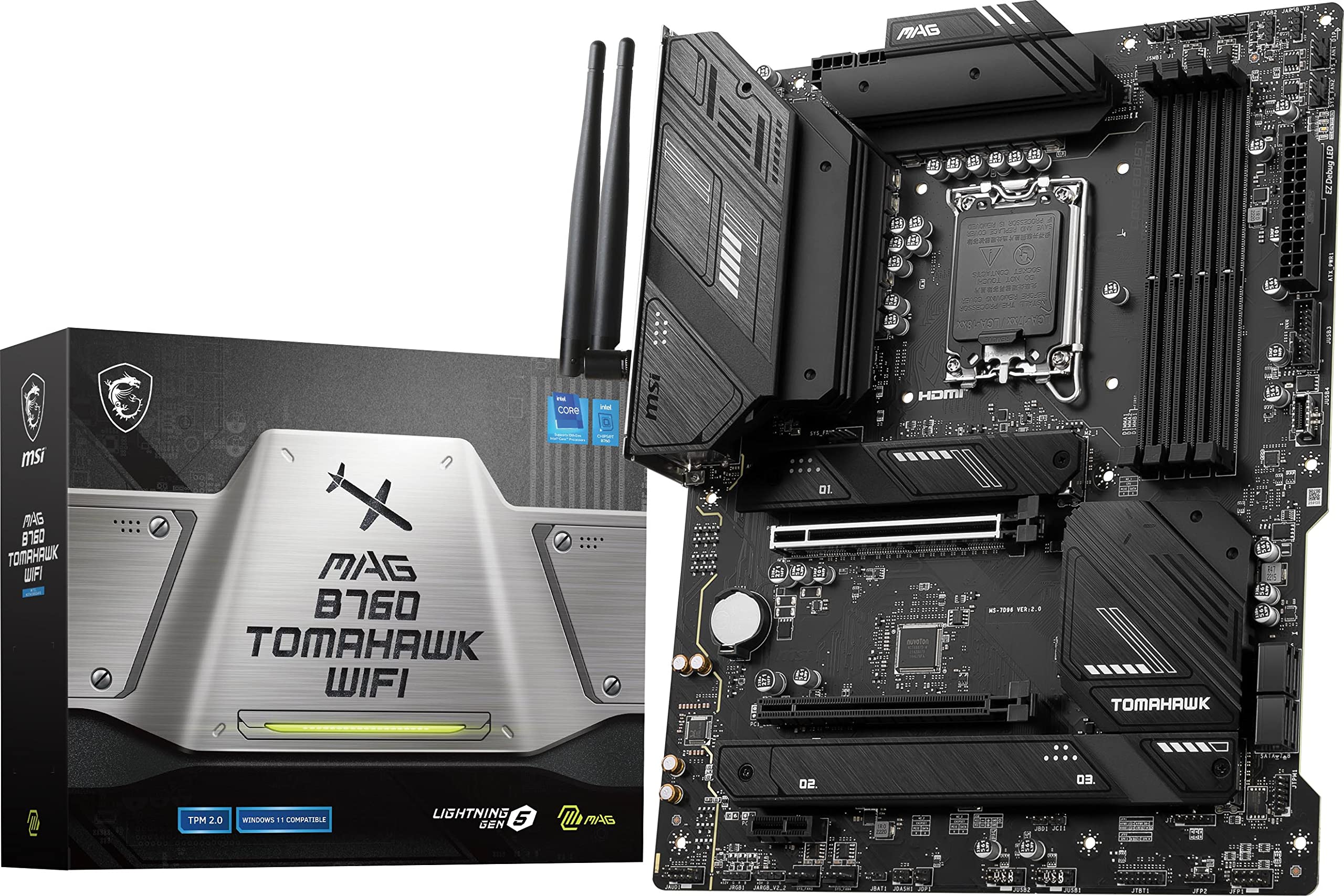 MSI MAG B760 TOMAHAWK WIFI Motherboard