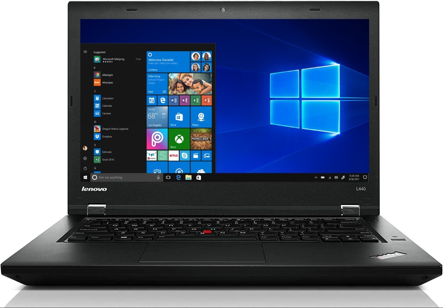 Lenovo ThinkPad L440 Intel Core i3 4th Gen & 14-Inch HD Display with Windows 11 and MS Office 2021 With 6 months warranty (Refurbished)