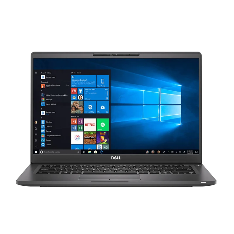 Dell Latitude 7400 Intel Core i5 8th Gen 14" FHD Display Laptop Windows 11 With MS Office 2016 (Refurbished)