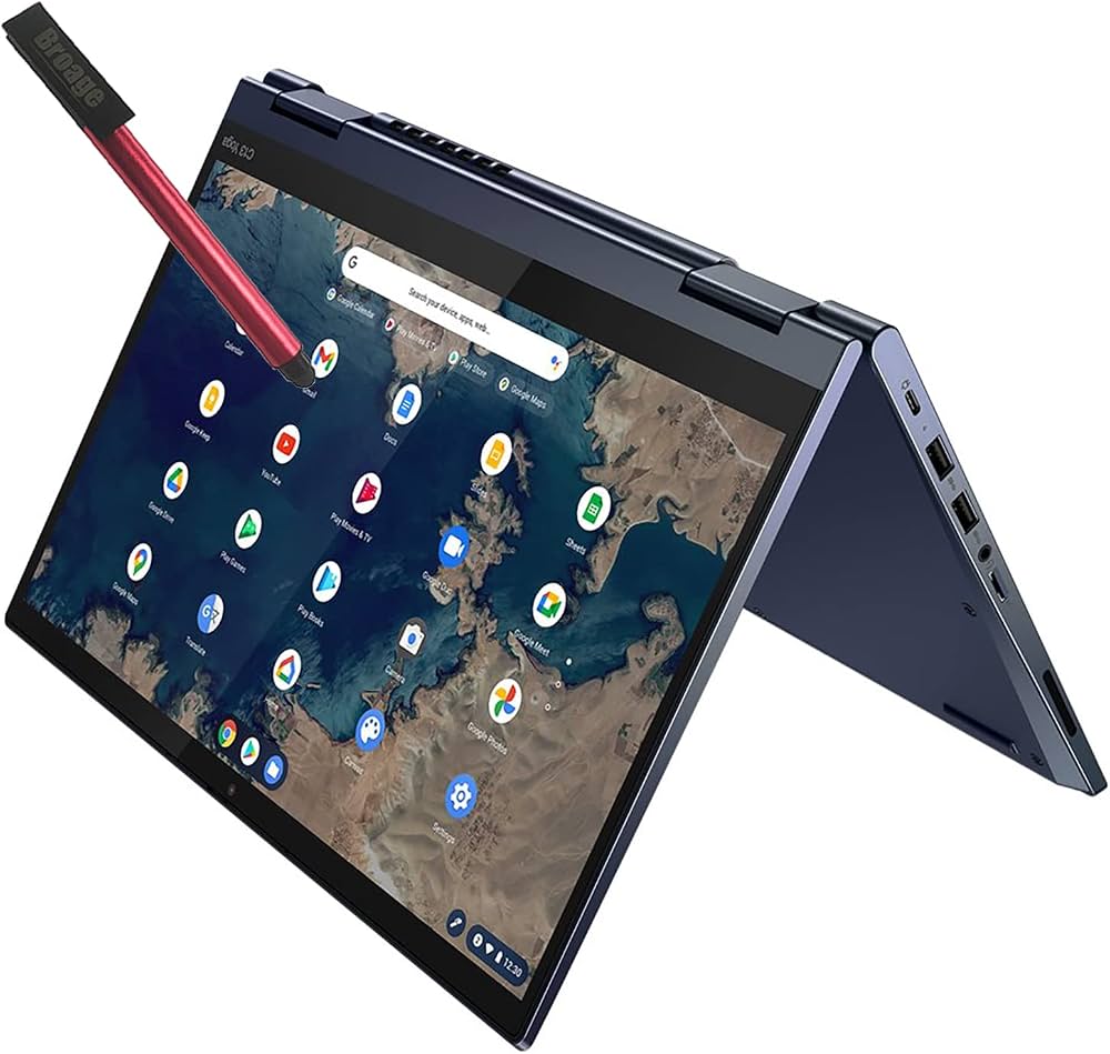 Lenovo 2-in-1 Chromebook Laptop ThinkPad C13 Yoga Gen 1 AMD Ryzen 5 13.3" FHD+ Touch screen ChromeOS with 6 Months warranty (Refurbished)