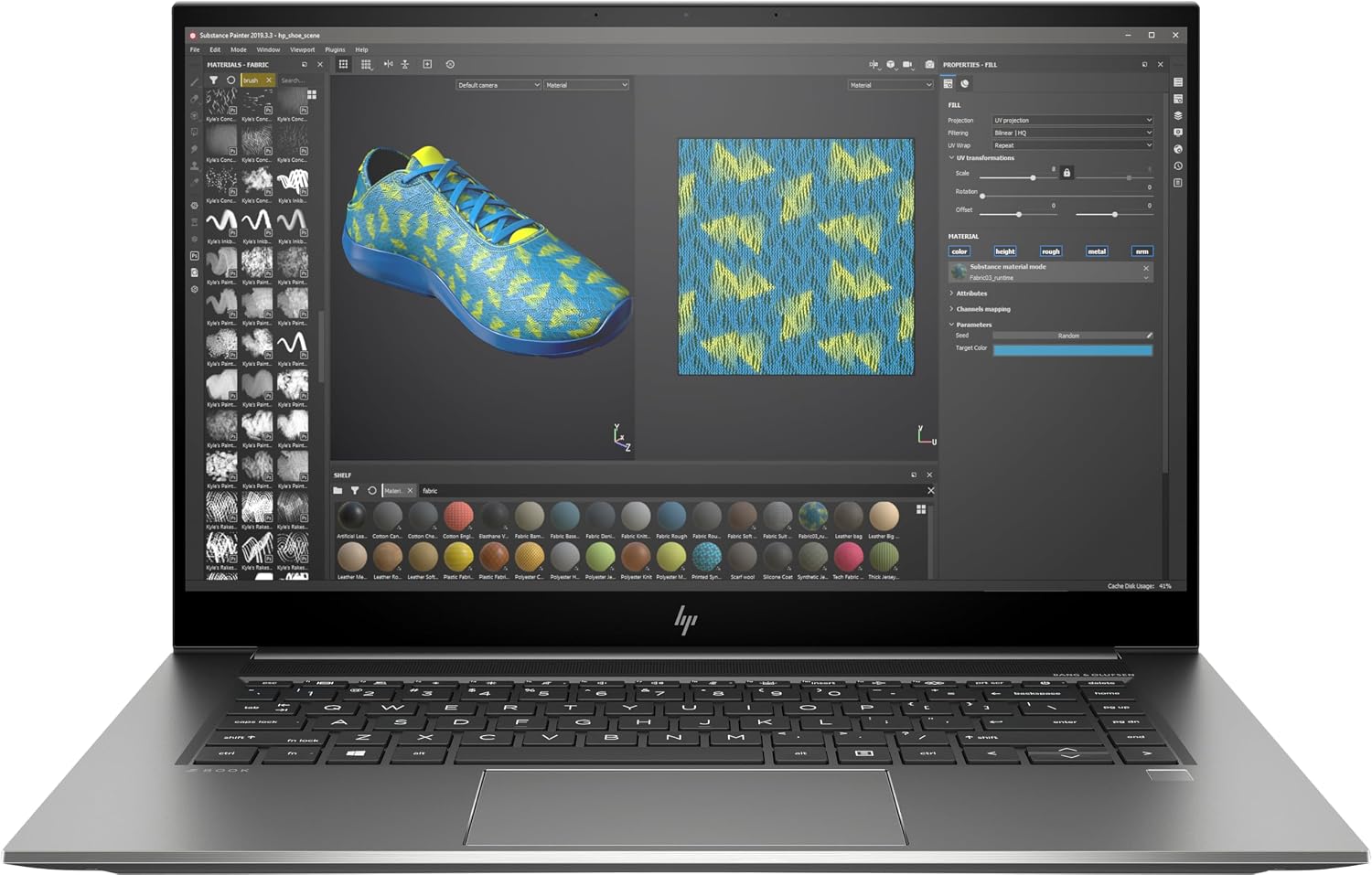 HP ZBook Studio G7 Mobile Workstation intel core i9 10th Gen 15" FHD Display with Windows 11 pro with MS Office 2021 with 1-year Warranty (Renewed)