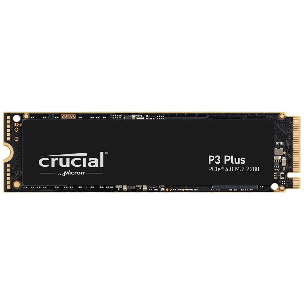Crucial P3 Plus 1TB PCIe 4.0 3D NAND NVMe M.2 SSD