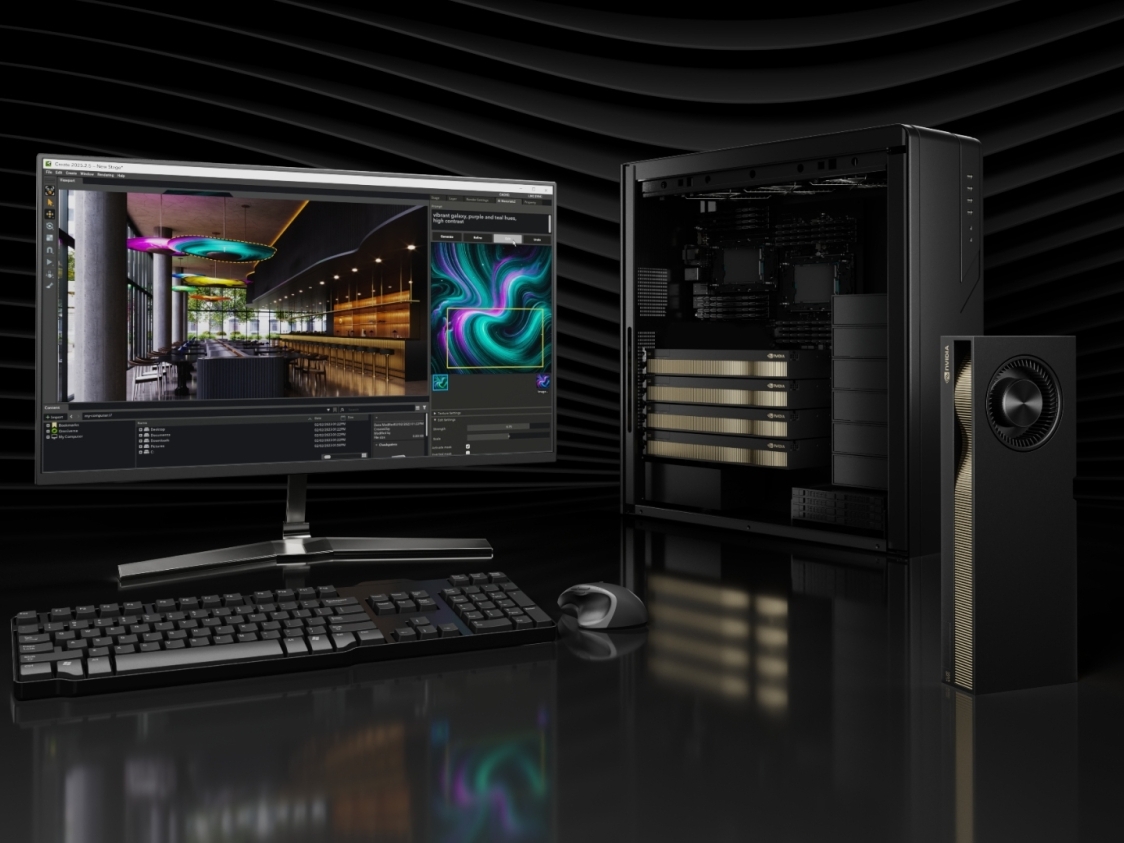 Professional workstation computer